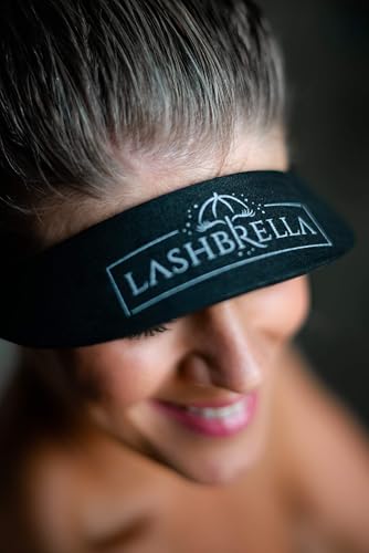 Shower Eyelash & Eyebrow Visor for Eyelash Extensions, Microblading, Permanent Makeup, Salon & Aftercare - Eyebrow Protector & Shield