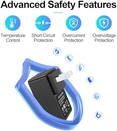for Sunuv Nail Lamp Power Supply UL Listed, 24Vdc Power Supply Compatible with SUNUV SUN3 SUN2C Sun 4 SUN6 SUN8 SUN9C 48W UV LED Nail Lamp Gel Nail Polish Dryer