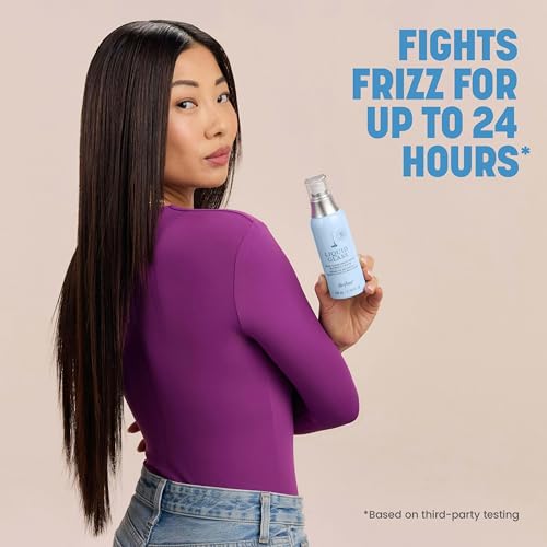 Drybar Liquid Glass High-Gloss Smoothing Blowout Cream | Reduces Frizz, Smooths Hair, Enhances Shine for a Healthier Appearance | Heat Protectant for Hair up to 450°F