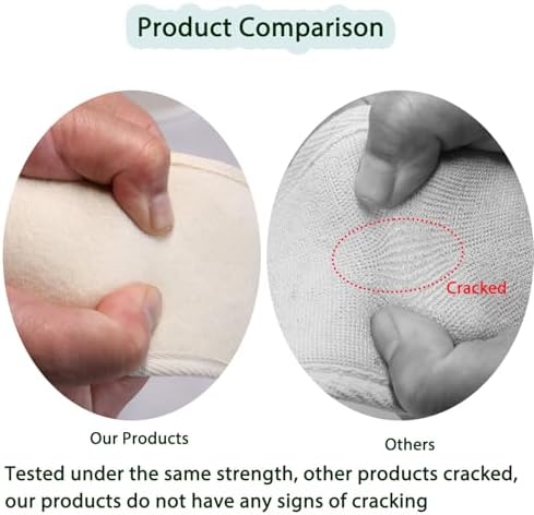 Natural Loofah and Sponge Set, Back Scrubber for Shower with Soap Bag. Body Exfoliating Loofah Sponge for Women and Men, 3-pcs