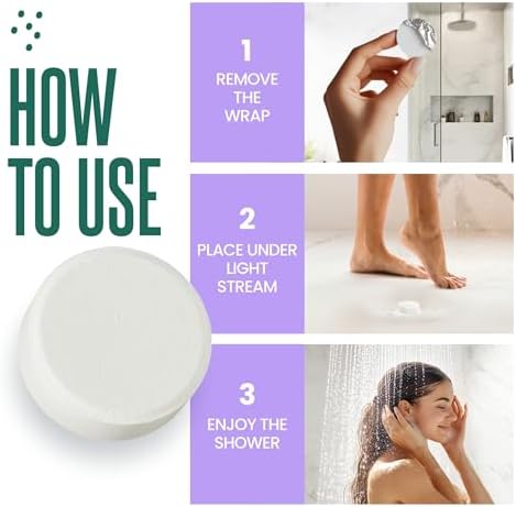 Cleverfy Shower Steamers Aromatherapy for Women and Men – Self-Care Shower Bombs for Stress Relief and Relaxation – 12 Tablets