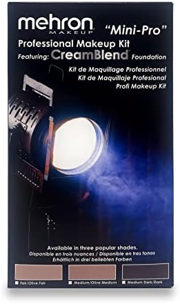 Mehron Makeup Mini-Pro Student Makeup Educational Kit (Fair/Olive)