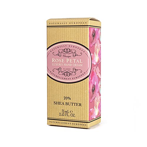 Naturally European Fragrance by Somerset hand cream, Rose Petal 2.53 Fl Oz