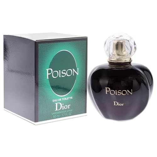 Poison By Christian Dior For Women. Eau De Toilette Spray Black 1.7 Fl Oz