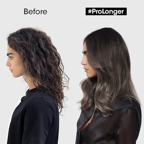 L'Oréal Professionnel Paris Pro Longer Heat Protectant Cream - For Thinned Hair, Fills and Visibly Reduces Appearance of Split Ends, Provides Thicker Hair and Shine