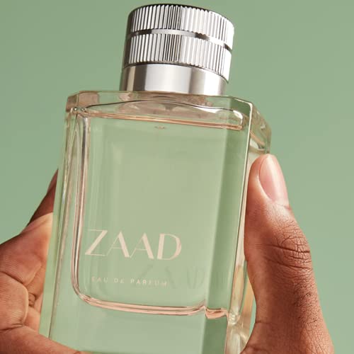 O Boticário Zaad Eau de Parfum, Long Lasting Premium Cologne for Men, Fresh & Woody Men's Fragrance, 3.2 Ounce