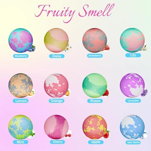 Unicorn Bath Bombs for Girls Kids, 20 Pack Bath Bombs Gift Set with, Handmade Bath Bombs for Girls with Surprise Inside, Birthday Children's Day Halloween Christmas Gifts