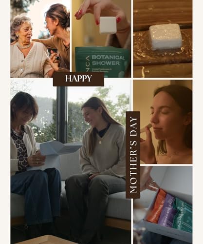 Shower Steamers Aromatherapy Gift Set - 21 Shower Bombs in Eucalyptus, Lavender, Citrus Scents Made in USA - Mothers Day Gifts for Mom from Daughter, Self Care Birthday Gifts for Women Her