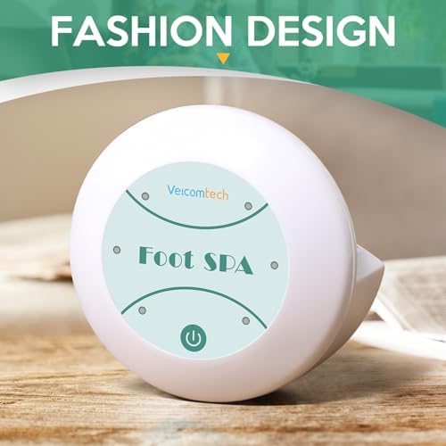 Portable Ionic Detox Foot Bath Machine, Ionic Detox Foot Spa Chi Cleanse with 5 Liners for Home Use Spa Club Salon or Holiday Travel Gift US Stock(Tub not Include)