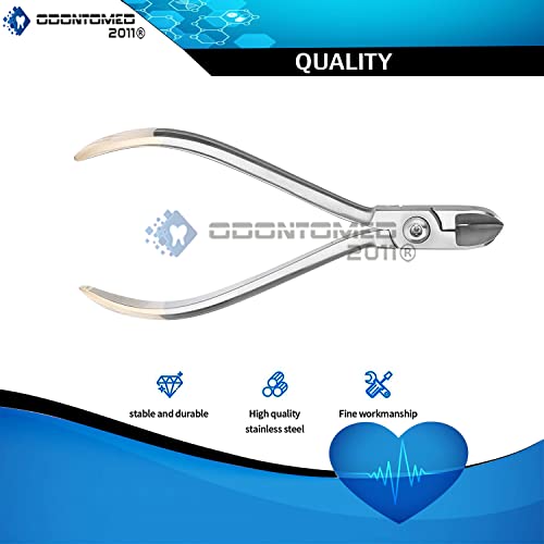 OdontoMed2011 Hard Wire Cutter Orthodontic Ortho Dental Instruments Tungsten Carbide (TC) Tips Orthodontic Plier Stainless Steel