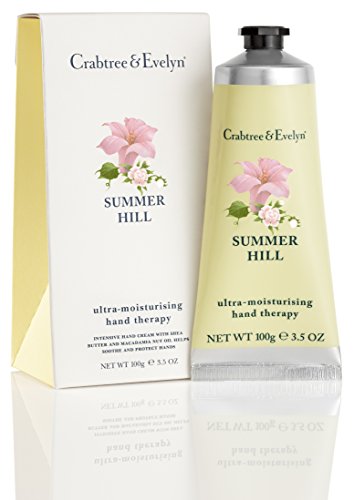 Crabtree & Evelyn Ultra-Moisturising Hand Cream Therapy, Summer Hill, 3.5 oz