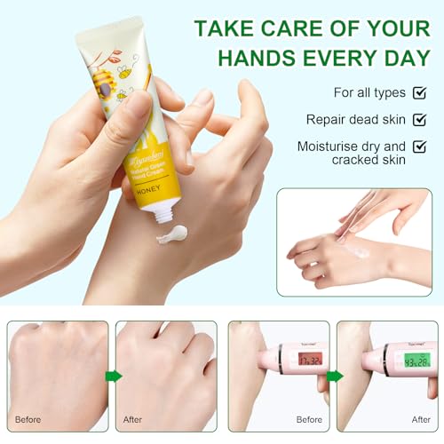 80 Pack Hand Cream Gift Set: Hand Lotion Travel Size, Teacher Appreciation Gifts, Hand Cream for Dry Cracked Hands, Mini Lotion Bulk, Small Gifts for Women Corworkers Nurse Birthday Party