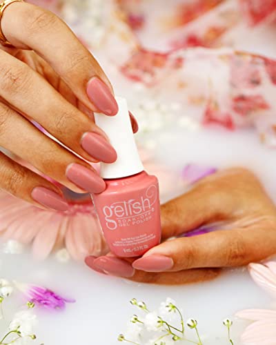 Gelish MINI Spring Pure Beauty Collection - Spring Pastel Soak Off Polish, Long-Lasting, Vibrant Color, Professional Quality, High Shine, Chip-Resistant (Radiant Renewal)