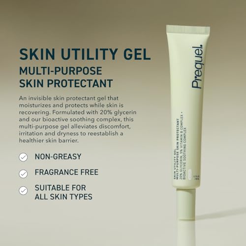 Skin Utility Gel, Lightweight Multi-Purpose Face and Body Cream for Dry Skin, Hand Cream for Cracked Hands, Soothing Barrier Support with 20% Glycerin - 1.7 fluid ounce (Pack of 1)