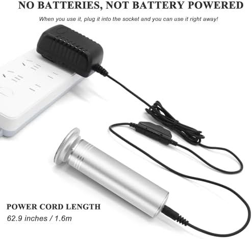 Upgraded Electric Callus Remover for Feet 1200rpm, Adjustable Speed Professional Electric Foot File Pedicure Foot Sander with 60 Replaceable Sandpaper Discs for Heel Dead Skin, Silver