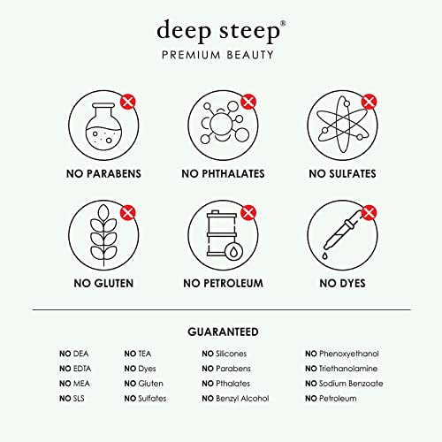 Deep Steep Bubble Bath, Brown Sugar Vanilla, 17 Ounce