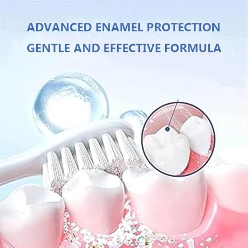 Peachloft Teeth Whitening Toothpaste, 7.5% Nano Hydroxyapatite Toothpaste,Fluoride Free Hydroxyapatite Toothpastes, White Tooth Repair | Enamel Repair & Fresh Breath (1PC-B, Large)