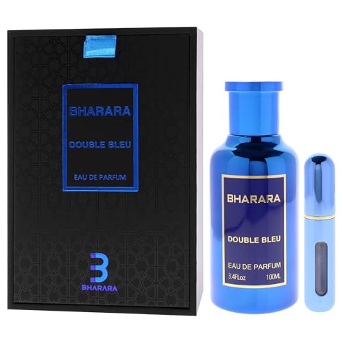 Double Bleu by Bharara for Men - 3.4 oz EDP Spray
