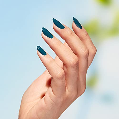 OPI Nature Strong Natural Origin Nail Polish | Opaque Bright Blue & Green Crème Eco-Friendly Nail Polish | Plant Based, Vegan, Cruelty Free