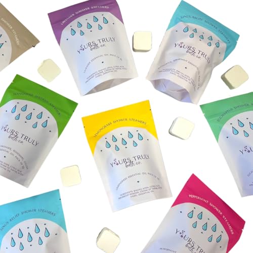 Patchouli Shower Steamers, Aromatherapy Shower Steamers, Shower Tablets Aromatherapy, Shower Steamers with Essential Oils, Shower Bombs Made in the USA, Stress Relief and Self Care, Self Care Gifts