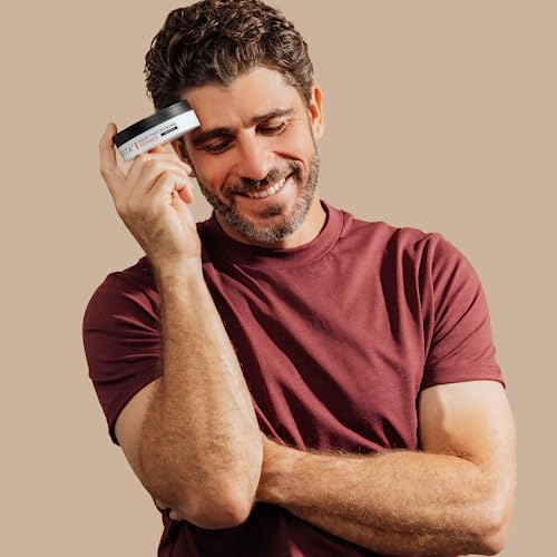 DS Labs Revita Hair Thickening Pomade for Men - Matte Finish, Medium Hold Styling Cream, With Biotin, Caffeine & Beeswax, Supports Fuller-Looking Hair, 3.3 Fl Oz