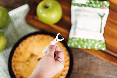 Plackers Back Teeth Micro Mint Dental Flossers, Delicious Mint Flavor, Provides Easy Access for Back Teeth, Built-in Protected Pick, Easy Storage, 75 Count, Pack of 4