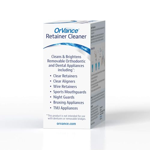 Retainer Cleaner Tablets (6 Month Supply) | Only 2 Cleanings Per Week Required | Removes Odors, Stains, Plaque for Invisalign, Mouth/Night Guards, and Removable Orthodontic Appliances