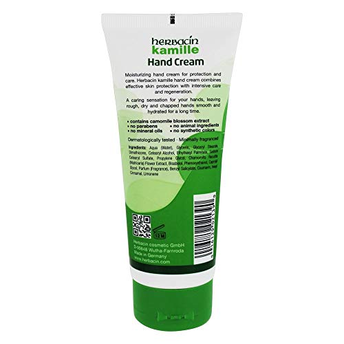 Herbacin Kamille Hand Cream, 3.4 Fl Oz (Pack of 3)