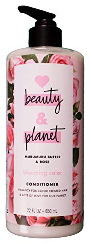 Love Beauty And Planet Conditioner Blooming Color Murumuru Butter & Rose, 22 FL OZ