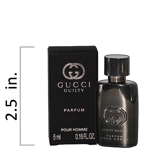 Gucci Guilty for Men Eau De Parfum Mini Perfume Splah .16 Fl Oz