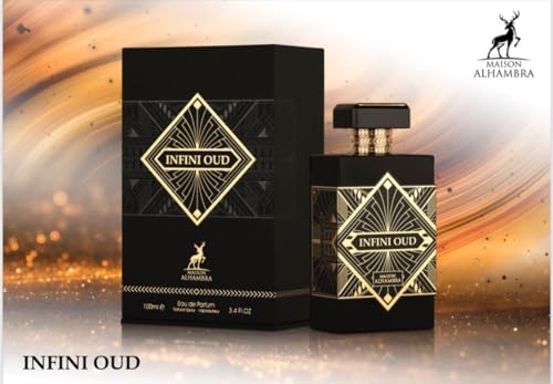 Maison Alhambra Infini Oud for Unisex - 3.4 oz EDP Spray