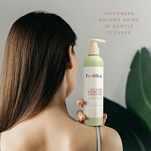 Rice Water Thinning Hair Shampoo & Conditioner - Anti Hair Loss - Regrowth & Thickening (Rice Shampoo and Conditioner (Green))