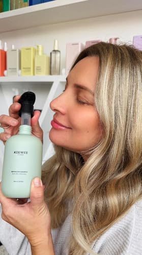 Skin Research Institute KEEWEE Hair Growth Shampoo with Biotin, Niacinamide, Green Tea & Ginkgo – Thickening for Thinning Hair & Hair Loss | Sulfate-Free, Color-Safe, Scalp-Calming