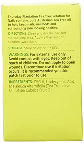 Nature's Plus Tea Tree Solution for Nails, 0.34 Fluid Ounce