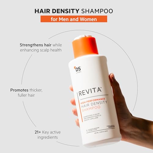 DS Labs Revita Shampoo – High-Performance Hair Density Shampoo, Volumizing & Thickening, Fuller, Healthier-Looking Hair, Sulfate & Silicone Free, For Men & Women, 925mL, Packaging May Vary