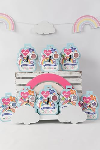 LunaStar Klee Blush and Lip Shimmer Makeup Kit. Gentle and Non-Toxic. Kid-Friendly. Made in USA. (Sweet Cherry Spark)