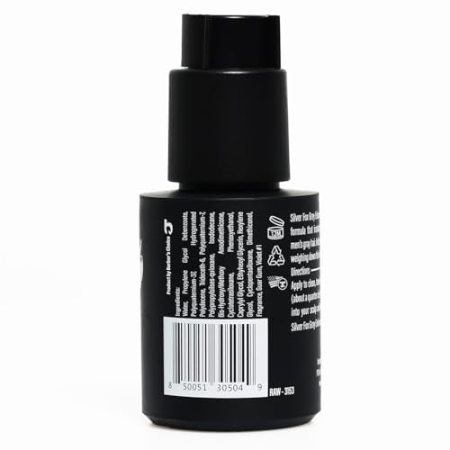 Godefroy Silver Fox Gray Enhancing Beard Brightener For All Hair Types, Leave-In Conditioner Moisturizing Treatment for Gray & Silver Hair Non-Greasy Lightweight for Men’s Beard & Scalp 3 OZ