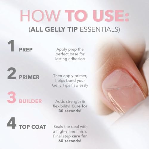 KIARA SKY Builder Gel 0.5 fl oz | Gelly Tips Soak Off