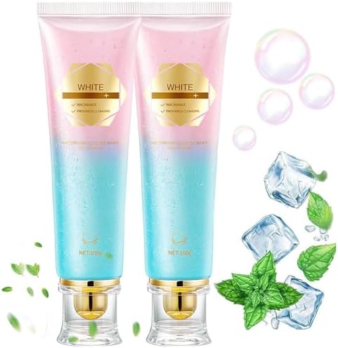 Acssart Radiant Whitening Toothpaste, Niacinamide Whitening Toothpaste, Niacinamide Dazzling Toothpastes White, Teeth Whitenings Toothpastes, Fresh Breath Tooth Paste, Remove Tooth Stains(2pcs