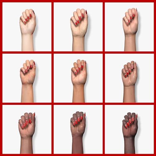 AZUREBEAUTY Dip Powder Red Color 2Oz/56g, Basic Red Dipping Powder French Nail Art Starter Manicure Salon DIY at Home, Long-Lasting, No Nail Lamp Needed