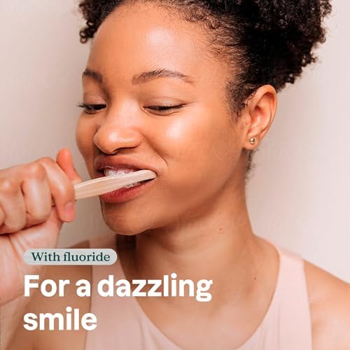 ATTITUDE Toothpaste with Fluoride, Prevents Tooth Decay and Cavities, Vegan, Cruelty-Free and Sugar-Free, Whitening, Peppermint, 4.2 Oz (Pack of 2)