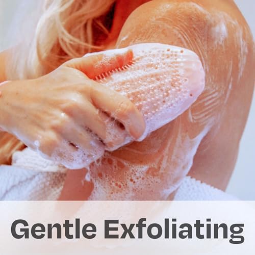 Soap Saver Bag, Gentle Exfoliating Loofah Pouch, Soap Sleeves for Bars, Exfoliating Bag, Bar Soap Pouch, Mesh Soap Bags for Soap Bars, Soap Bar Bag, Silicone Body Scrubber, 2-Pack Loofah