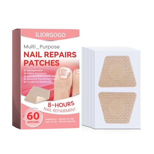 Nail Patches - Toenail Care for Toenail Fingernails - 8-Hour Nightime N ail Renewal - 60