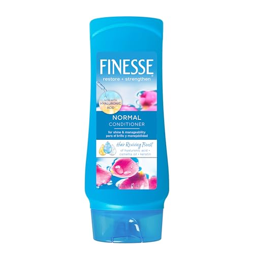 FINESSE Restore + Strengthen Normal Conditioner, 13 oz (Pack of 6), Enhance Hair's Shine & Manageability