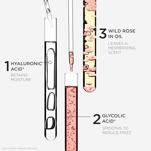 Kerastase Gloss Absolu Anti-Frizz Glaze Milk - Instantly Detangles, Hydrates & Smooths, Eases Blow-Dry, Absorbs Frizz & Fly-Aways, Protects from Heat & Humidity, For Long Hair
