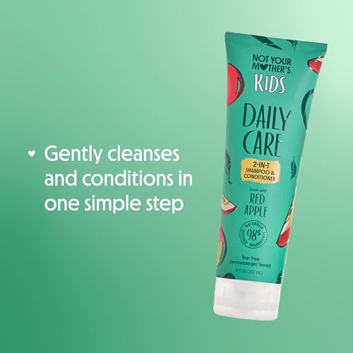 Not Your Mother's Kids Daily Care 2-In-1 Shampoo & Conditioner and 3-In-1 Detangler (2-Pack) - Hair Products for Kids - Ideal for All Hair Types