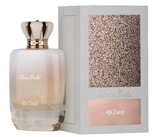 Zakat ROSE GOLD 100ml.e 80vol 3.4fl.oz EUA De Parfum Vaporisateur Natural Spray ZOGHBI