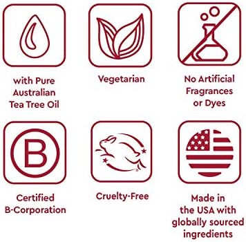 Desert Essence Tea Tree Oil Dental Tape - 30 Yards - Pack of 6 - Naturally Waxed w/Beeswax - Thick Flossing No Shred Tape - On The Go - Removes Food Debris Buildup - Cruelty-Free Antiseptic