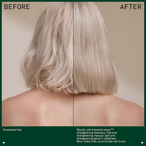 Aveda Botanical Repair Intensive Strengthening Masque Light | Bond-Building Hair Mask for Stronger Hair | Deep Conditioner | Detangles, Softens Fine to Medium Hair | 98% Naturally Derived*