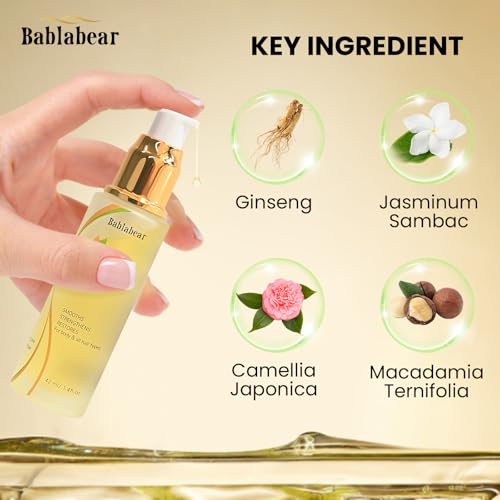 Hair Oil for Frizzy Hair,Hydrating Oil Serum to Repairs Damaged,Aceite Para El Cabello Strengthens and Provides Heat Protection |Adds Hair Shine and Smooths Split Ends.